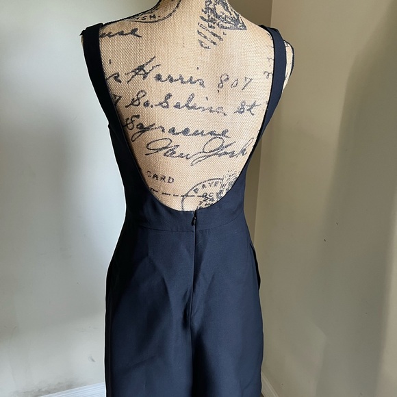 🖤SOLD🖤 Valentino Garavani Crepe Couture Fit & Flare Dress NERO, Size 6 US - Picture 13 of 16